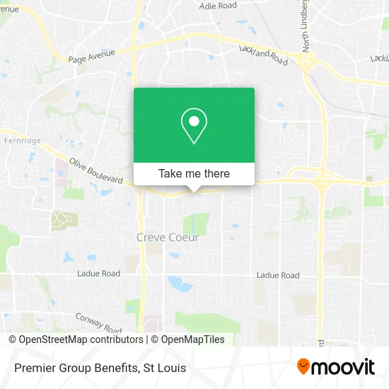 Premier Group Benefits map