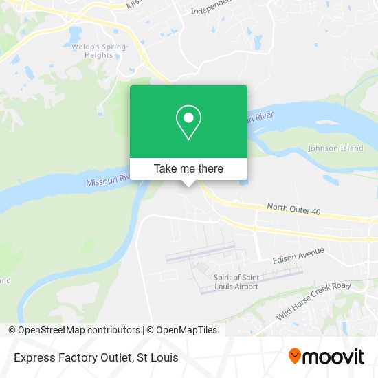 Mapa de Express Factory Outlet