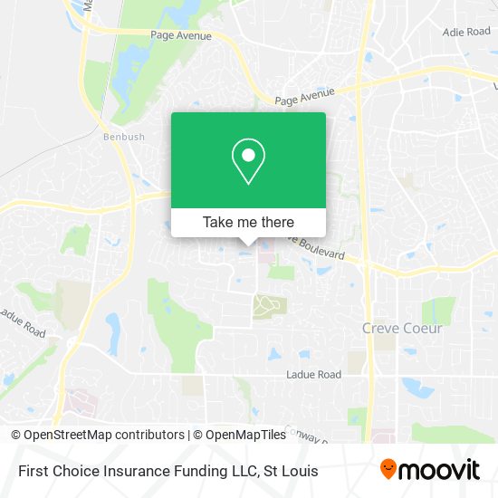 Mapa de First Choice Insurance Funding LLC