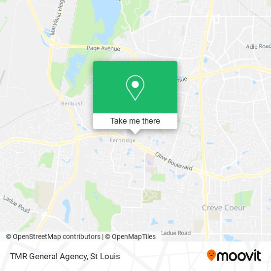 Mapa de TMR General Agency