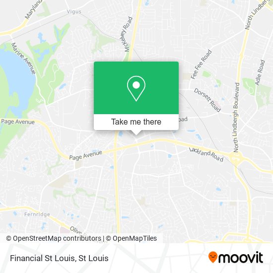 Financial St Louis map