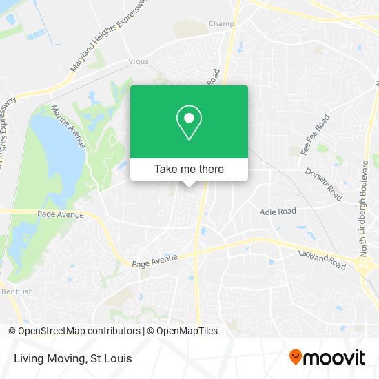 Living Moving map