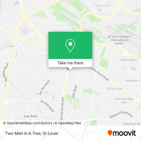 Two Men in A Tree map