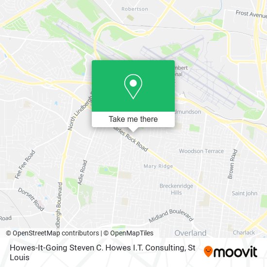 Mapa de Howes-It-Going Steven C. Howes I.T. Consulting