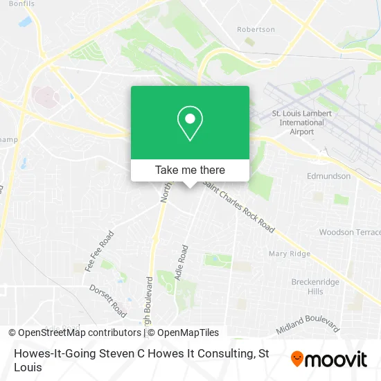 Howes-It-Going Steven C Howes It Consulting map