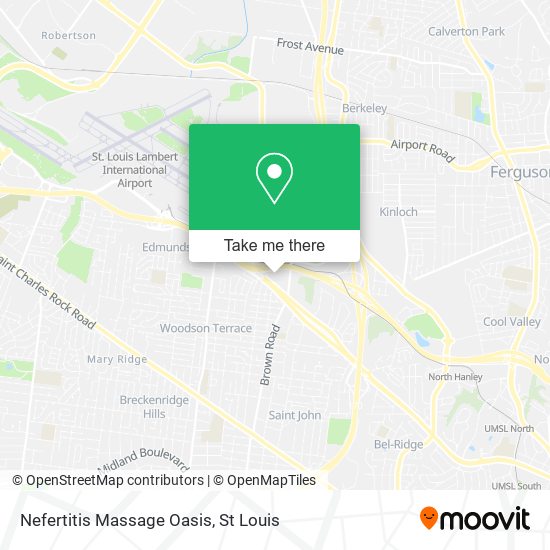 Nefertitis Massage Oasis map