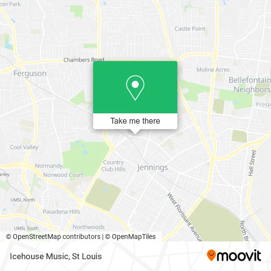 Icehouse Music map