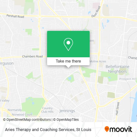 Aries Therapy and Coaching Services map