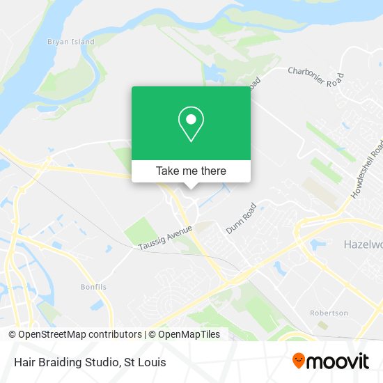 Hair Braiding Studio map