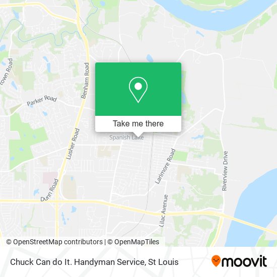 Chuck Can do It. Handyman Service map