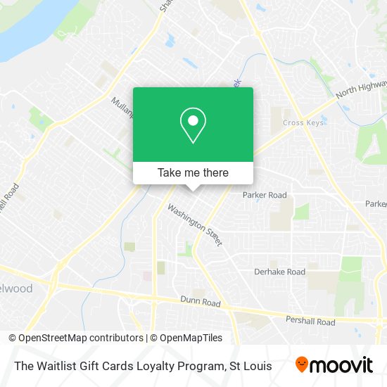 The Waitlist Gift Cards Loyalty Program map