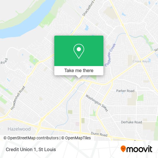 Credit Union 1 map