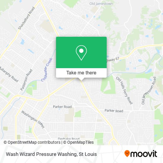 Mapa de Wash Wizard Pressure Washing