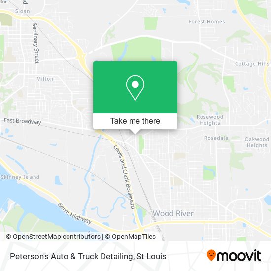 Peterson's Auto & Truck Detailing map