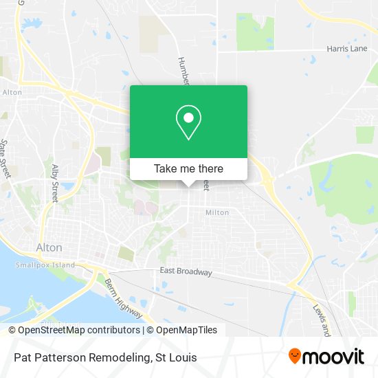 Pat Patterson Remodeling map