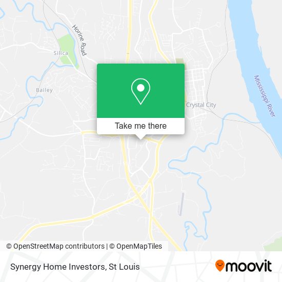 Synergy Home Investors map