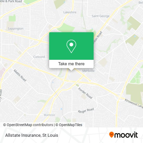 Mapa de Allstate Insurance