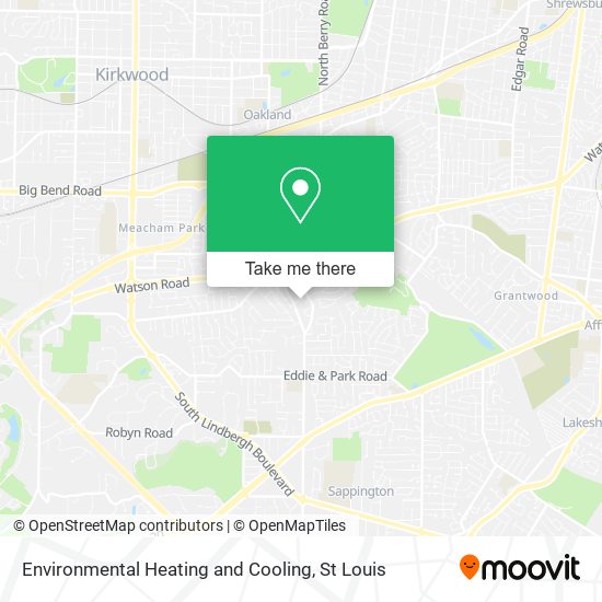 Environmental Heating and Cooling map
