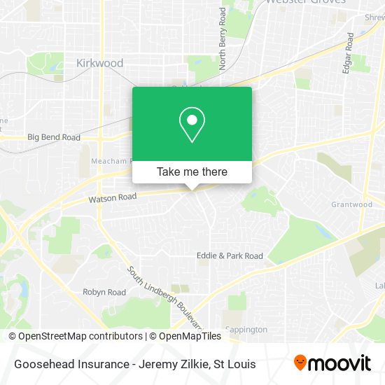 Goosehead Insurance - Jeremy Zilkie map
