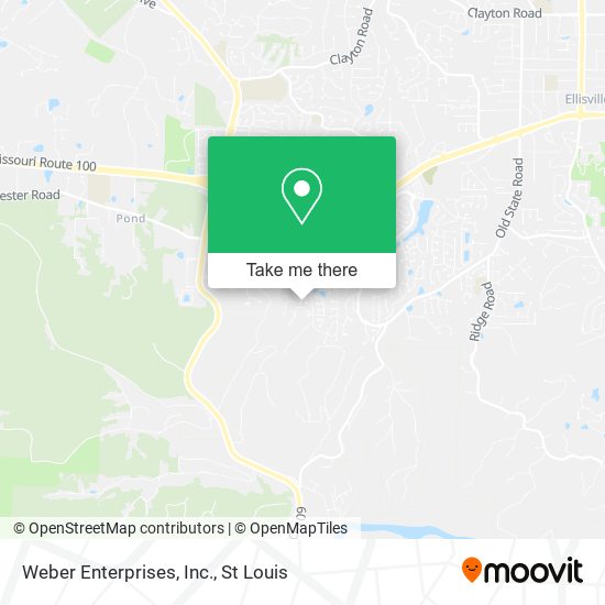 Mapa de Weber Enterprises, Inc.