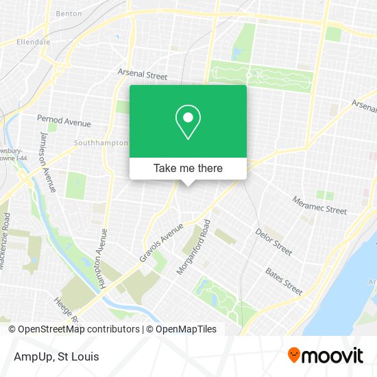 AmpUp map