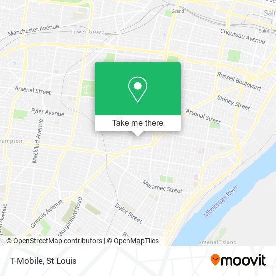 T-Mobile map