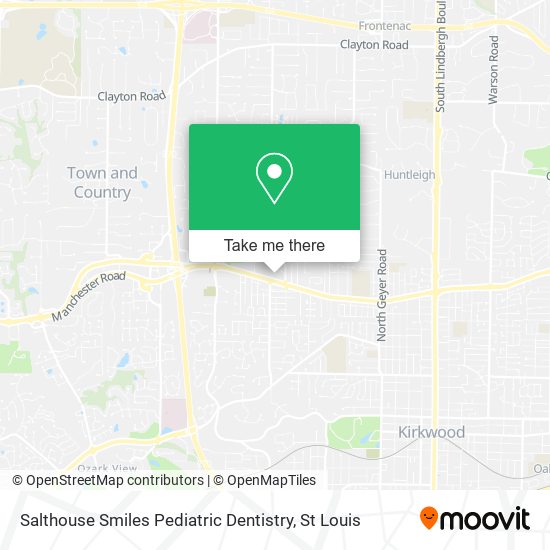 Mapa de Salthouse Smiles Pediatric Dentistry