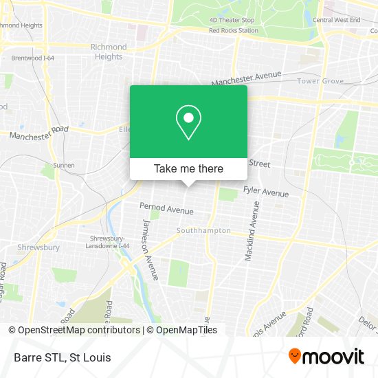 Mapa de Barre STL