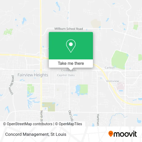 Concord Management map