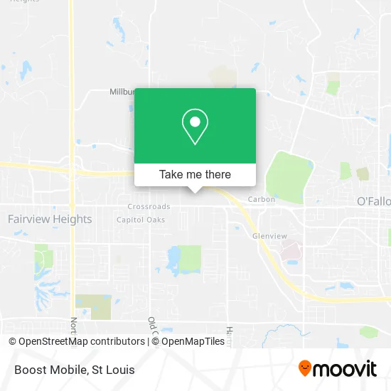 Boost Mobile map