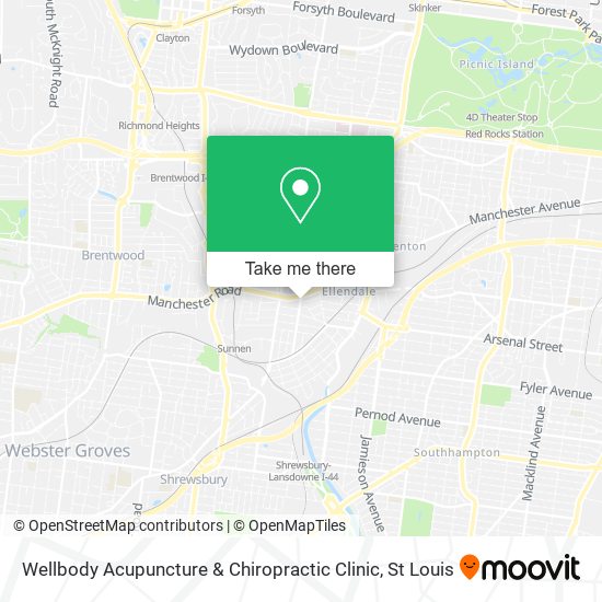 Wellbody Acupuncture & Chiropractic Clinic map