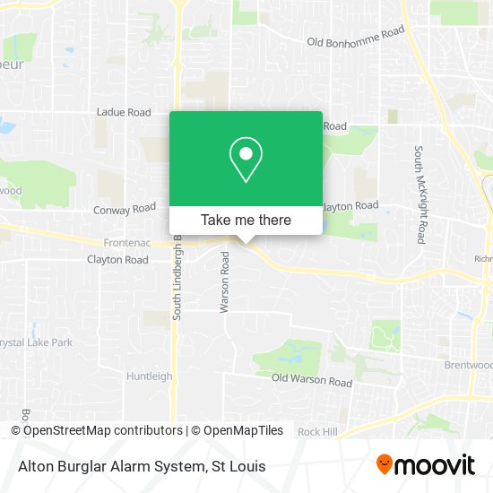 Mapa de Alton Burglar Alarm System