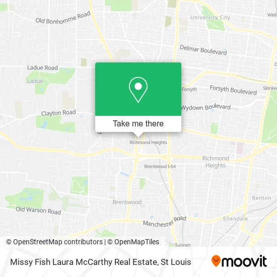 Mapa de Missy Fish Laura McCarthy Real Estate