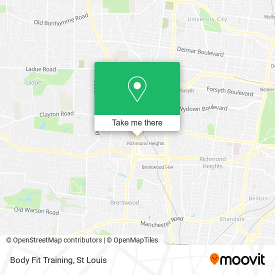 Mapa de Body Fit Training