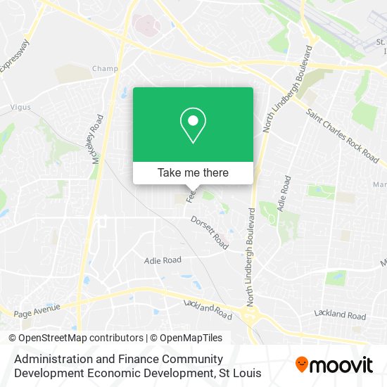Administration and Finance Community Development Economic Development map
