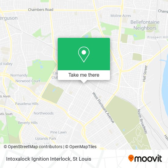 Intoxalock Ignition Interlock map