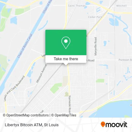 Libertyx Bitcoin ATM map