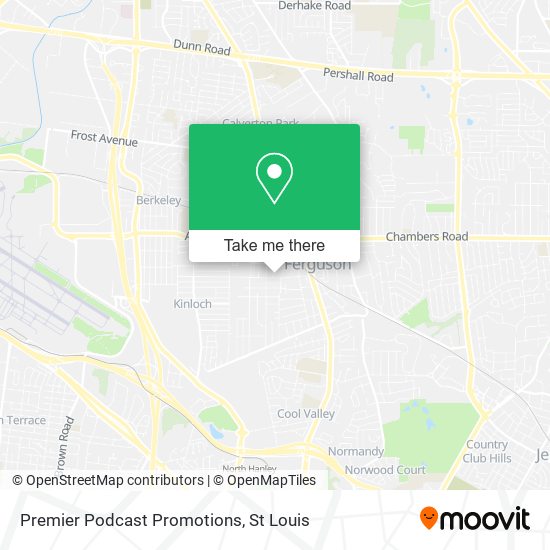 Premier Podcast Promotions map