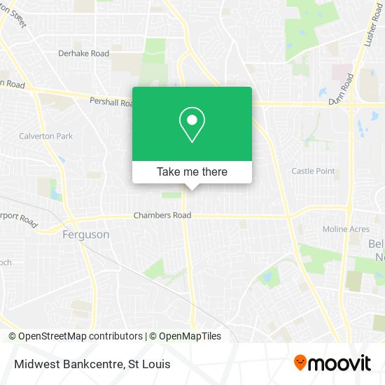Mapa de Midwest Bankcentre