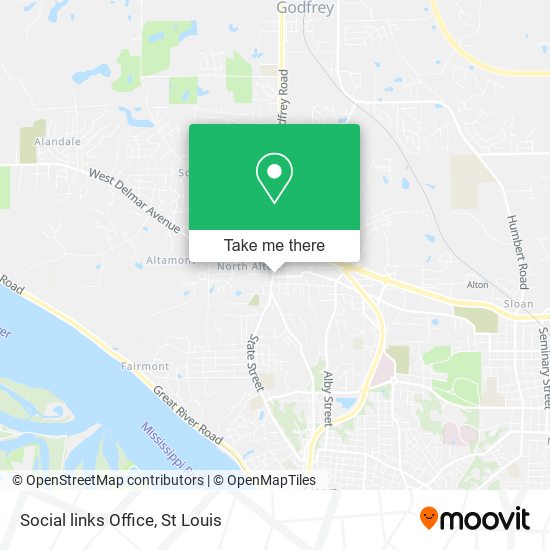 Social links Office map