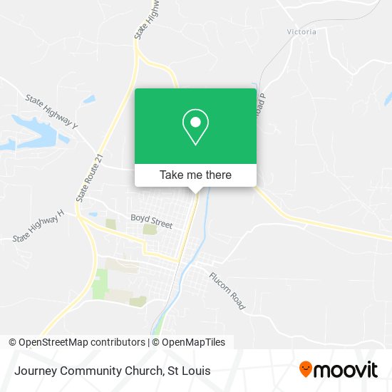 Journey Community Church map