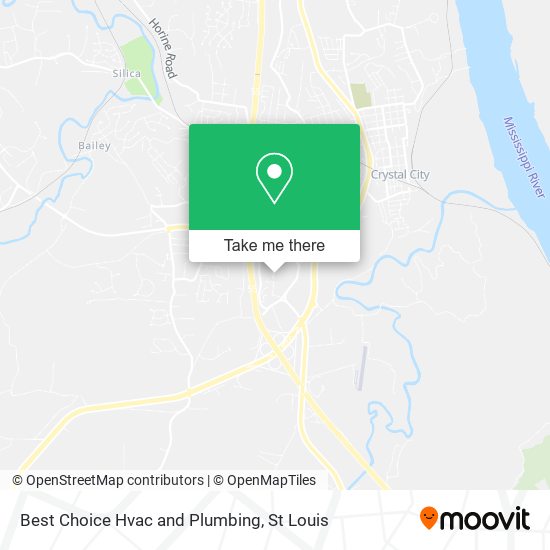 Best Choice Hvac and Plumbing map
