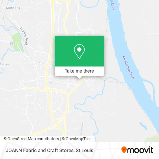 JOANN Fabric and Craft Stores map