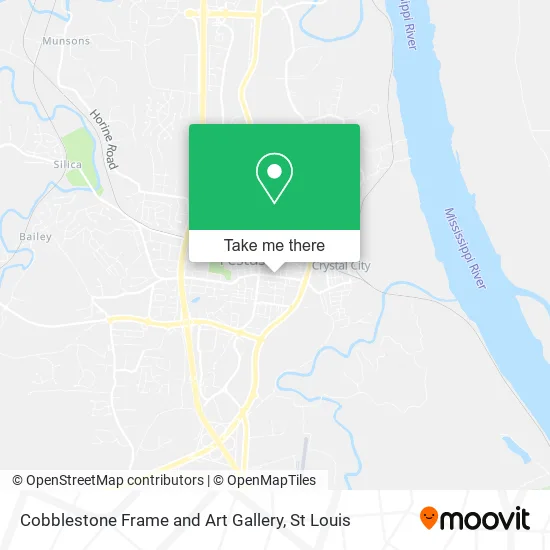 Cobblestone Frame and Art Gallery map