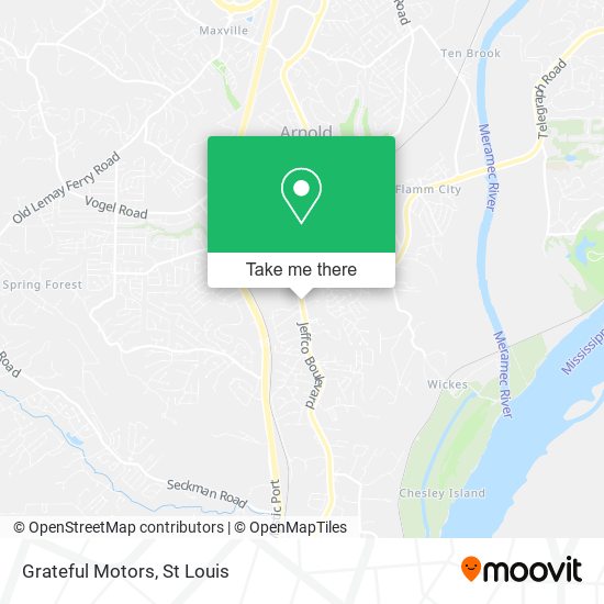 Grateful Motors map