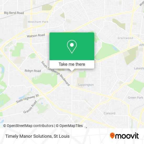 Mapa de Timely Manor Solutions