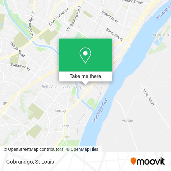 Gobrandgo map