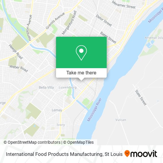 International Food Products Manufacturing map