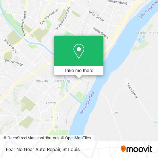 Fear No Gear Auto Repair map