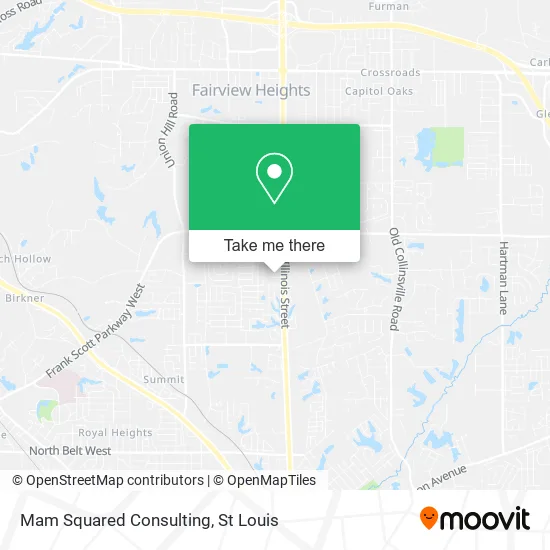 Mapa de Mam Squared Consulting